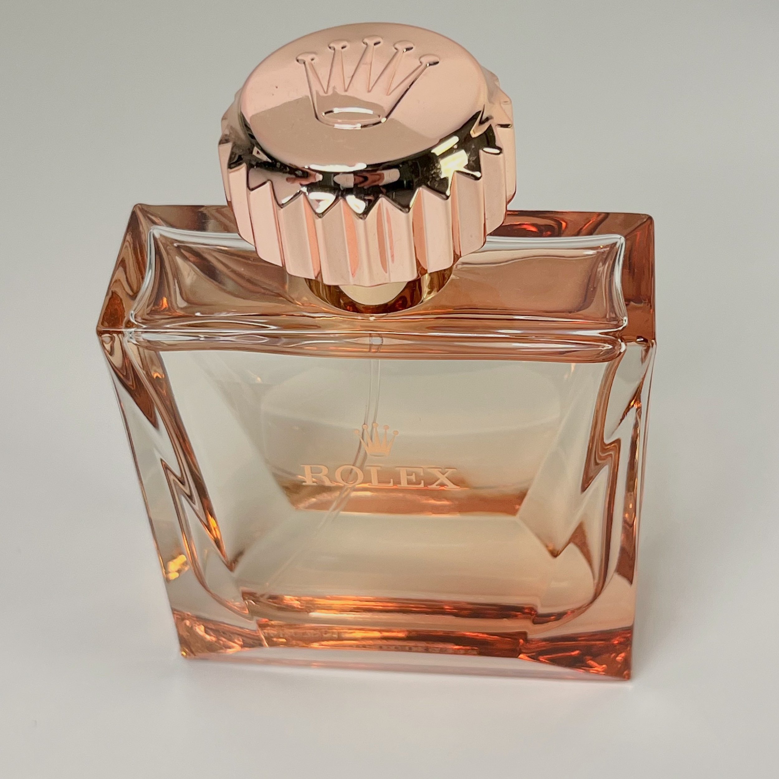 Rolex Eau de Parfum 75ml Amber Glass Bottle with Crown Cap